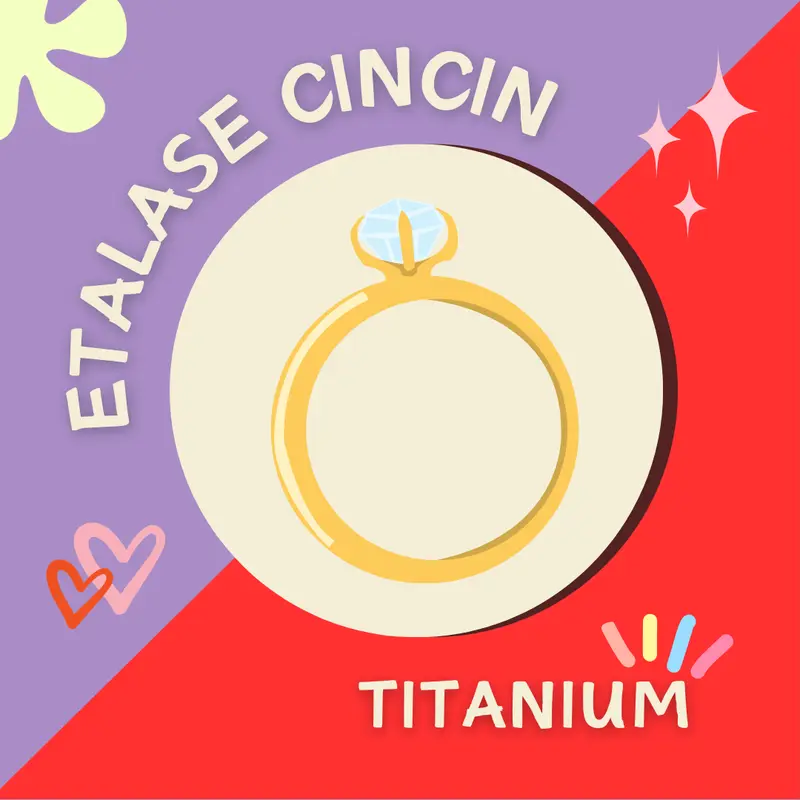 Yukitabel Cincin Wanita titanium Aksesoris Elegan 0