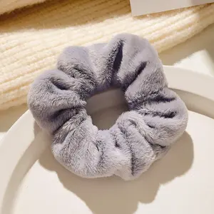MoodStyle // IR1375 Scrunchie Bulu Lembut Ikat Rambut Kunciran Cepol Fashion Korea