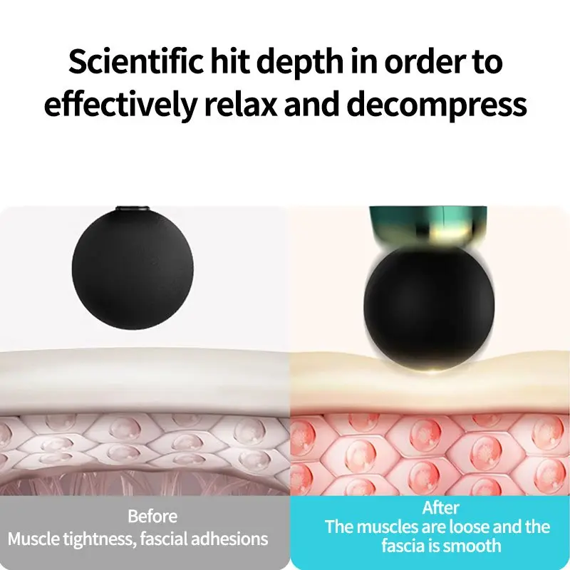 COD Massage Gn Deep Tissue Muscle Therapy / Alat Pijat Getar Terapi Otot Massager Gun Gym Elektrik Tubuh Punggung Manufacturer Punggung Leher 5