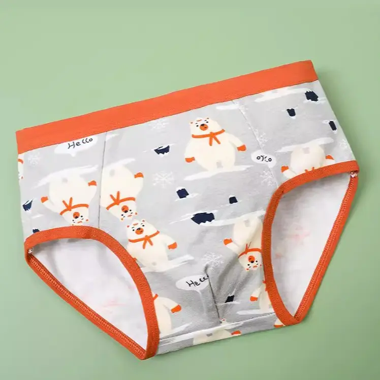 Missoofficial.id CD1774 Celana Dalam Segitiga Anak-anak Unisex Celana dalam CD katun Motif Kartun Lucu Fashion 4
