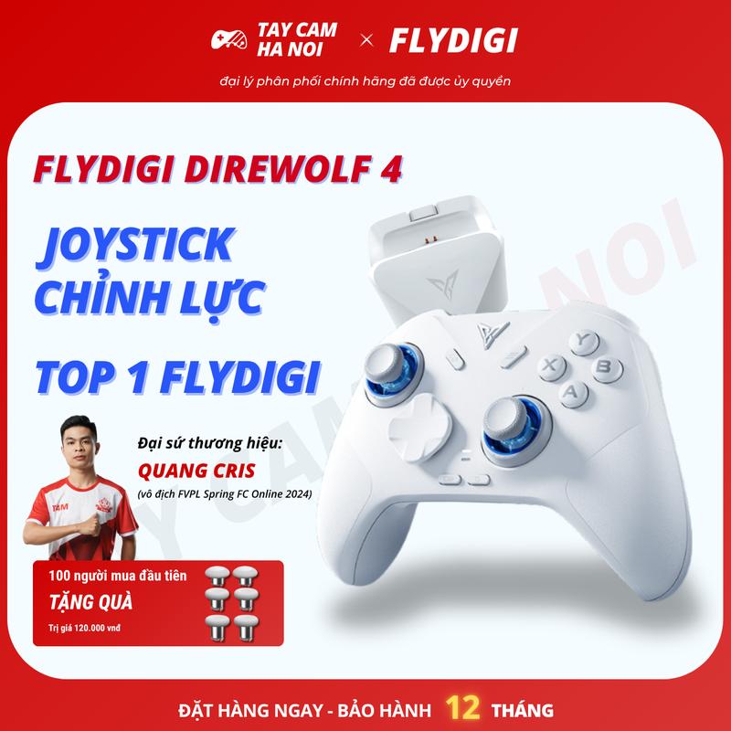   TẶNG TÚI ĐỰNG  Flydigi DIREWOLF 4 tay cầm chơi game đa nền tảng dòng bán chạy nhất hãng Flydigi 