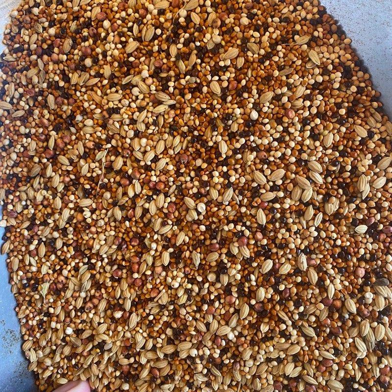 5kg Hạt kê Cỏ thái 5 màu 5 loại kê+ lúa Nhật xịn ,ngũ cốc cho chim cu gáy vẹt Yến phụng két sáo.....