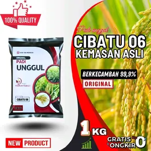 Benih Padi Unggul Cibatu 06 Kemasan 1-5 Kg Premium 100% Original