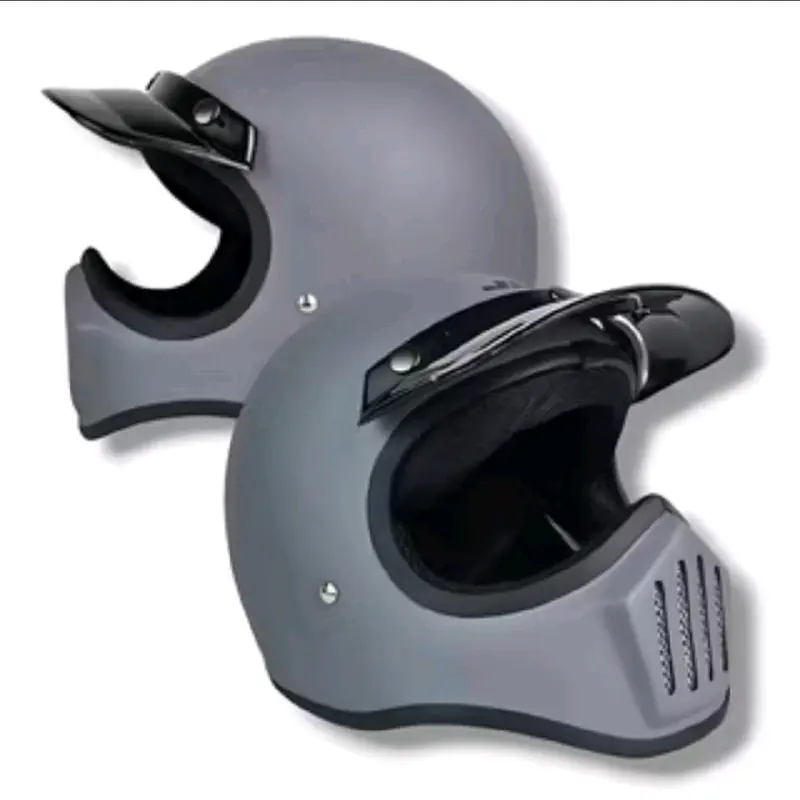 Helm Cakil Js Full Face Import Premium dengan Busa yang Bisa Dilepas untuk Motor SML - Motorcycle Sepeda 3