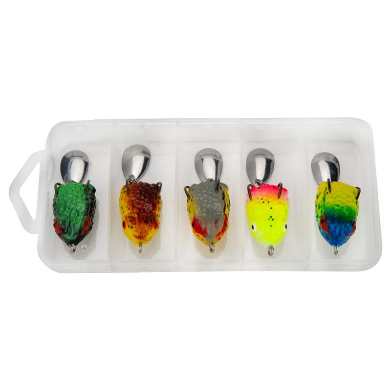 KASTKING Umpan Soft Lure 1 Set Box Umpan Pacning Paddle T Tail Kotak Minow Spoon Soft Frog Fake Bait Soft Bait Fishing Lure Umpan Pancing Umpan Lembut SET BOX 10 soft lure Free Bait Box 2 Curved Hooks (2pcsx1.8g 7cm) 4