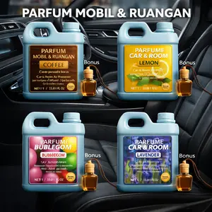 PARFUME CAR & ROOM REFIL PARFUM MOBIL 1 LITER FREE BOTOL APEL AROMA BEST SELLER