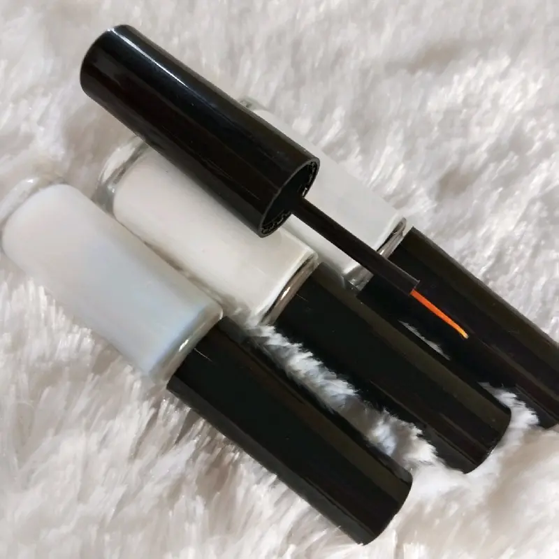 Lem bulumata rekat isi 5Mili botol kaca polos tutup Hitam jual SATUAN/Per Pcs 3
