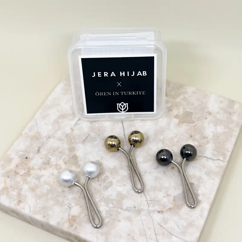 ￼Jera Klip Hijab (Bros Dagu) Original Turki - Jameela Series 3