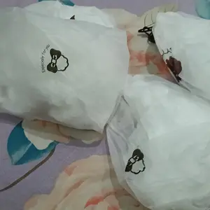 [HJS] Isi 100 Pcs Sarung Plastik Pelindung Makanan / Plastik Penutup buah Kupas / Plastik Wrap penutup makanan / Travel Waterproof Spiral shower cap anak