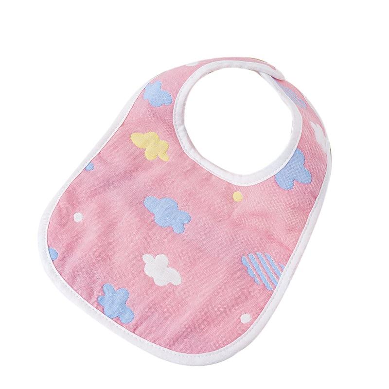 Product Introduction of Baby Washable U Shaped Bib Toddler Absorbent Soft Bib Gauze Saliva Towel 44