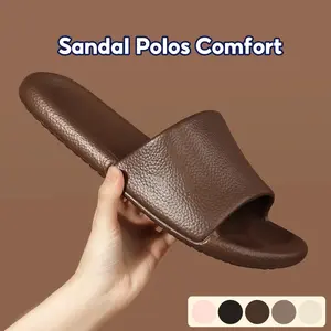 Sandal Pria / Sandal Wanita / Sandal Slop Pria / Sandal Pria Wanita Empuk Bahan PVC