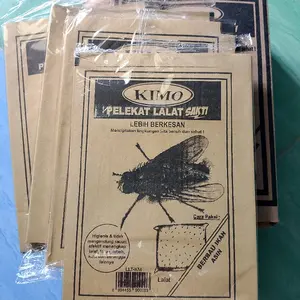 KIMO LEM PEREKAT LALAT jebakan lalat ampuh anti lalat pembasmi lalat 1 pak isi 10
