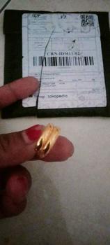 Product Review of CINCIN ULAR TERBUAT DARI KOIN ASLI ANTI LUNTUR ANTI KARAT from u**2 1