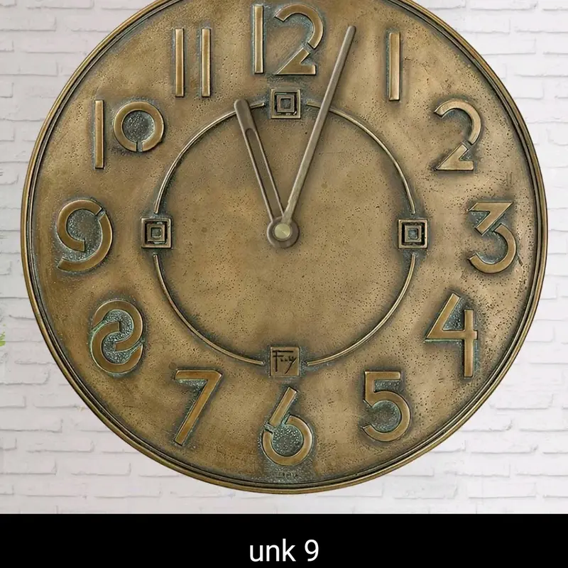 JAM DINDING VINTAGE UNIK / JAM DINDING KLASIK / WALL CLOCK (COD) 5
