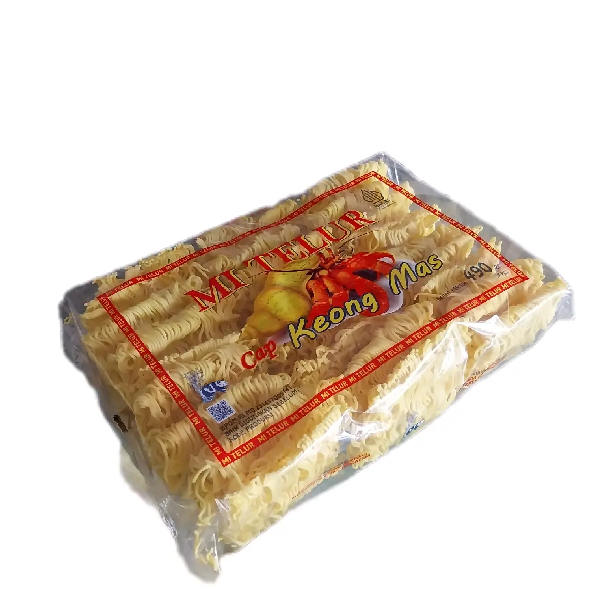Mi telor cap keong mas isi 27 keping 490gr Mie Instan