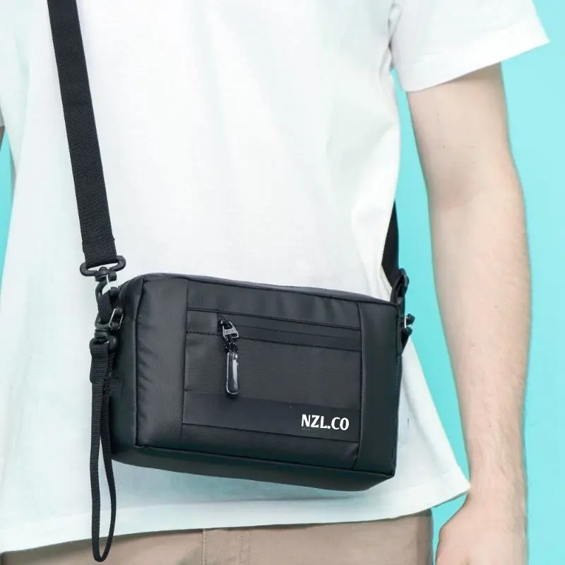 NAZRIL Tas Selempang Pria Wanita Sling Bag Pria Handbag Slingbag Kanvas Canvas