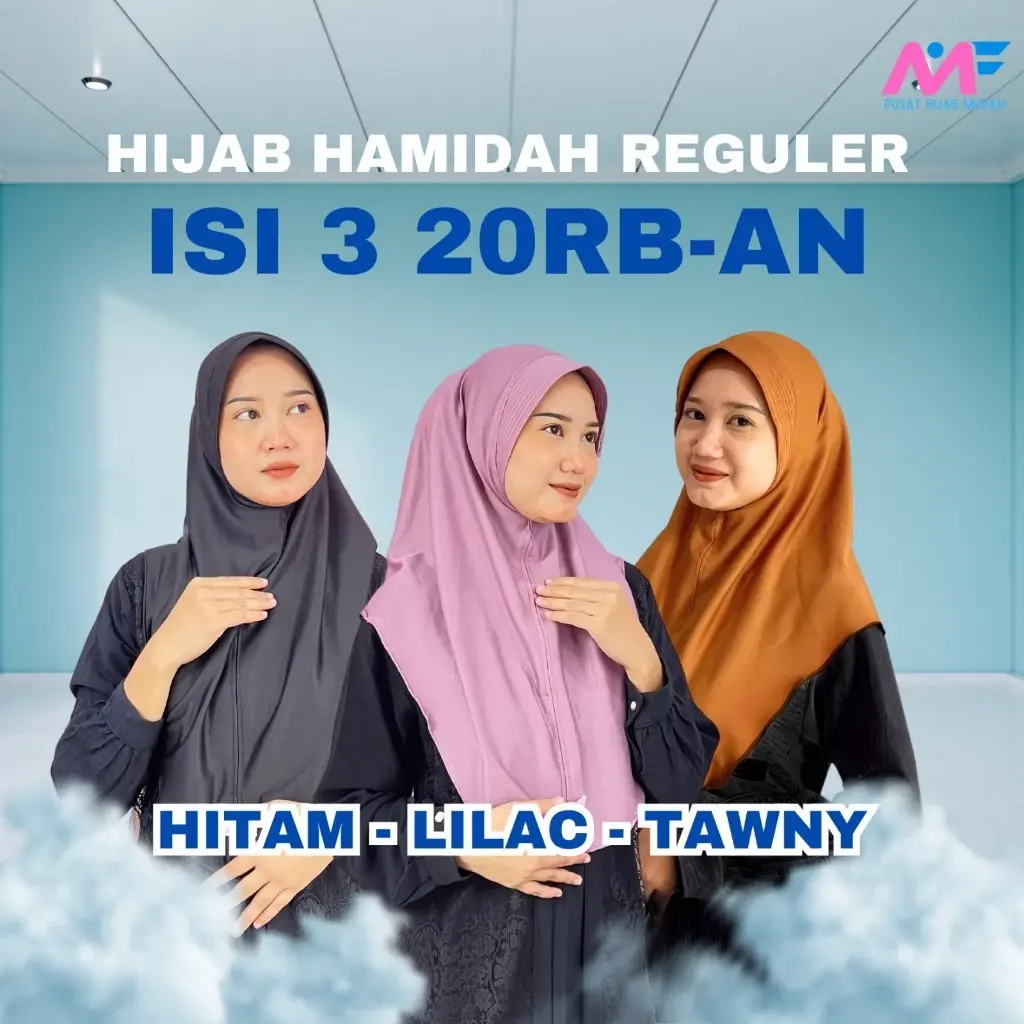 Hitam + Lilac + Tawny