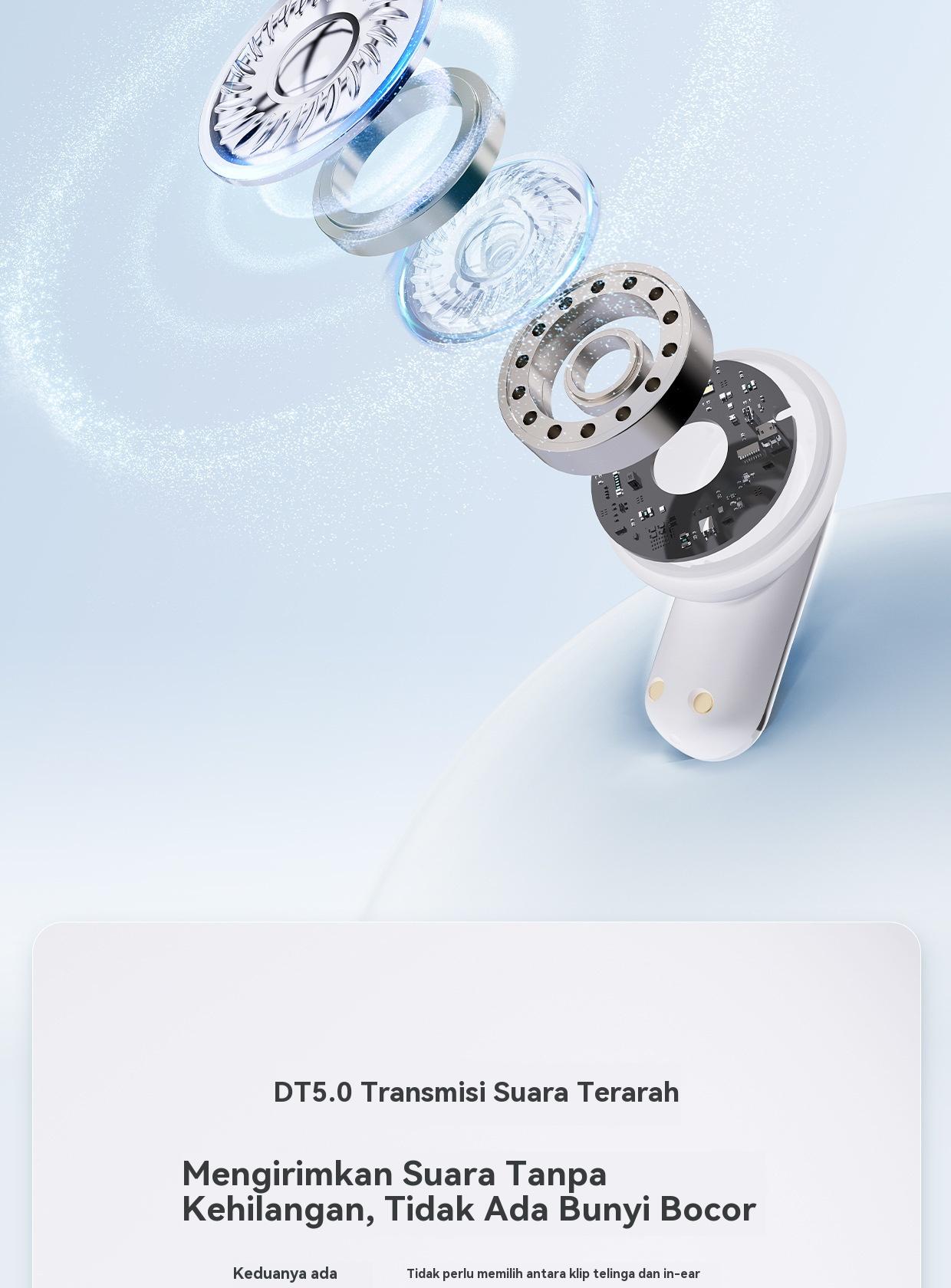 【Dua pasangan headphone】Q10 Bluetooth TWS nirkabel Earbud kualitas tinggi suara klip telinga + In-ear earphone ultra panjang jangka hidup pengurangan kebisingan headphone nirkabel olahraga headset game latensi rendah dengan LED digital 【Dua pasangan headphone】Q10 Bluetooth TWS nirkabel Earbud kualitas tinggi suara klip telinga + In-ear earphone ultra panjang jangka hidup pengurangan kebisingan headphone nirkabel olahraga headset game latensi rendah dengan LED digital