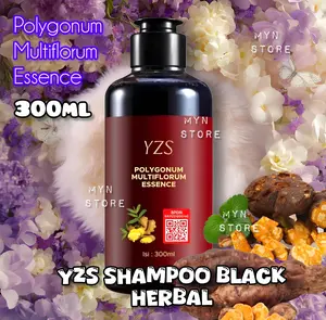 { BPOM } YZS Shampoo herbal membersihkan rambut dan kulit kepala 300ml