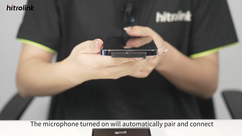 Product Introduction of Wireless lavalier microphone Type-C K20 lapel/collar clip microphone Wireless mobile receiver USB-C charging, plug-in rechargeable, compact and portable, intelligent noise reduction, for: smartphone, audio, wireless live broadcast, Vlog recording video 34