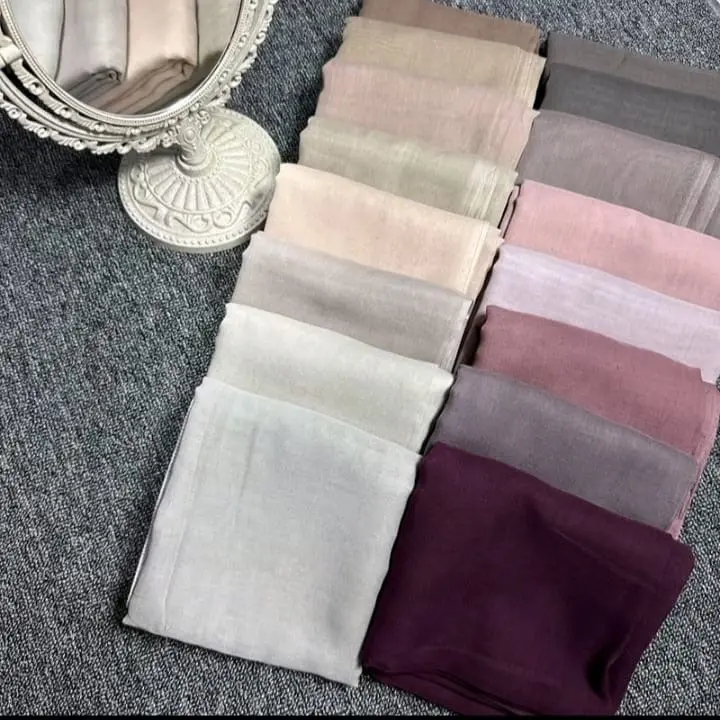 Kerudung Wanita Shalaa Hijab Segi Empat Paris Jadul Voal Muslim - Square Nyaman Syari 1