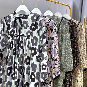 Faradina Exclusive Listya Dress Gamis Motif Premium Aksen List Busui Friendly Diamond Muslim Rayon Nyaman Wanita Viscose Panjang