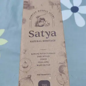 Satya Natural Juice (Jus Bawang Putih Tunggal, Jahe Merah, Madu Hutan, Cuka Apel, Lemon)