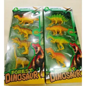 Mainan anak forest dinosaurs/Dino/dinosaurus World Isi 4pcs 608