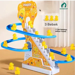 Mainan Edukasi Anak Seluncuran Tangga Bebek Musik - Toys