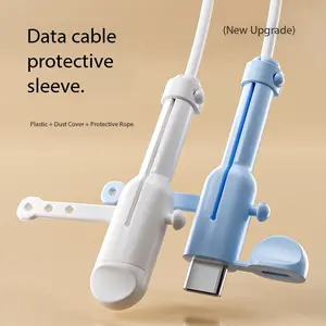 Pelindung Kabel Charger Silikon High Quality / Pelindung Kabel Casan Type C / Pelindung Kabel Casan Iphone