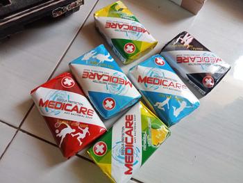 Product Review of 4/12 PCS Sabun Mandi Medicare Sabun Batang 90 gram Biru Hitam Kuning Merah Perawatan Soap Membersihkan Tubuh from B**g 0