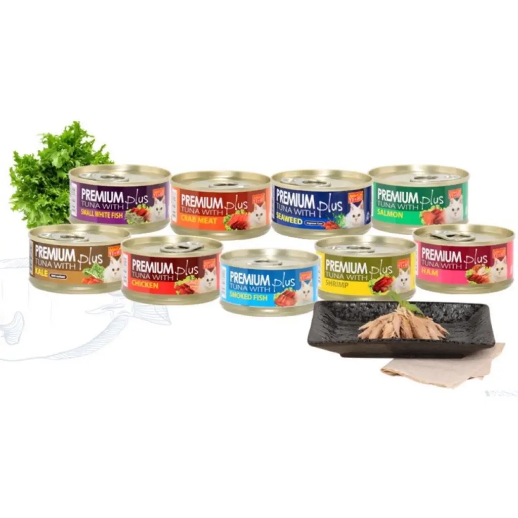 Aristo Premium Plus Cat Canned Food 80gm (Carton of 24 Cans)