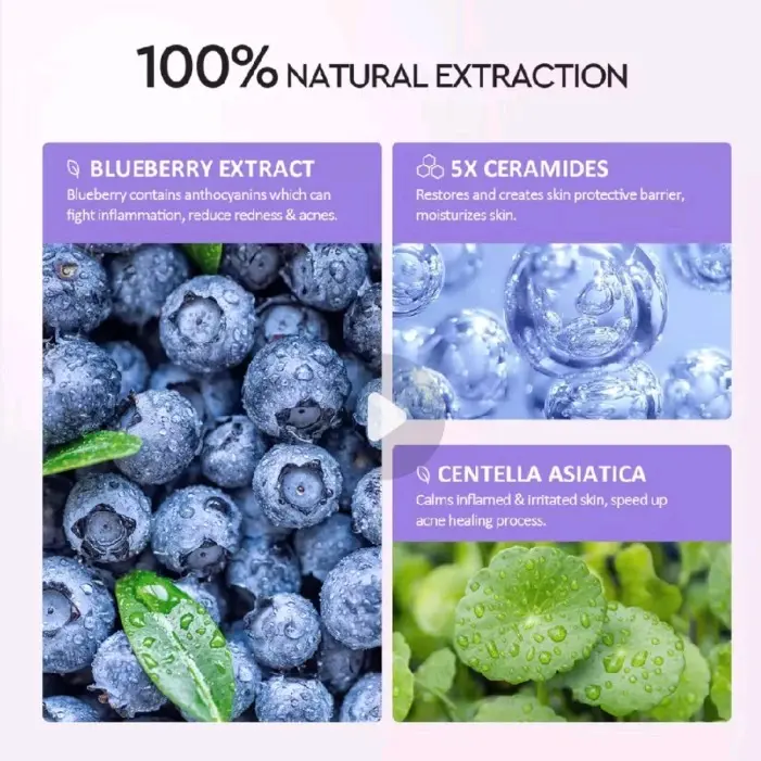 glad2glow 5% ceramide moisturizer blueberry 30g 4