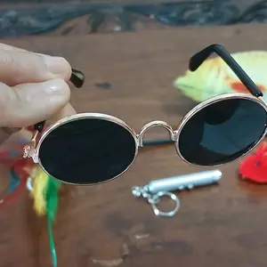 SC Kacamata Hitam Fashion Kucing Anjing Hewan Peliharaan Sunglasses Aksesoris Anabul