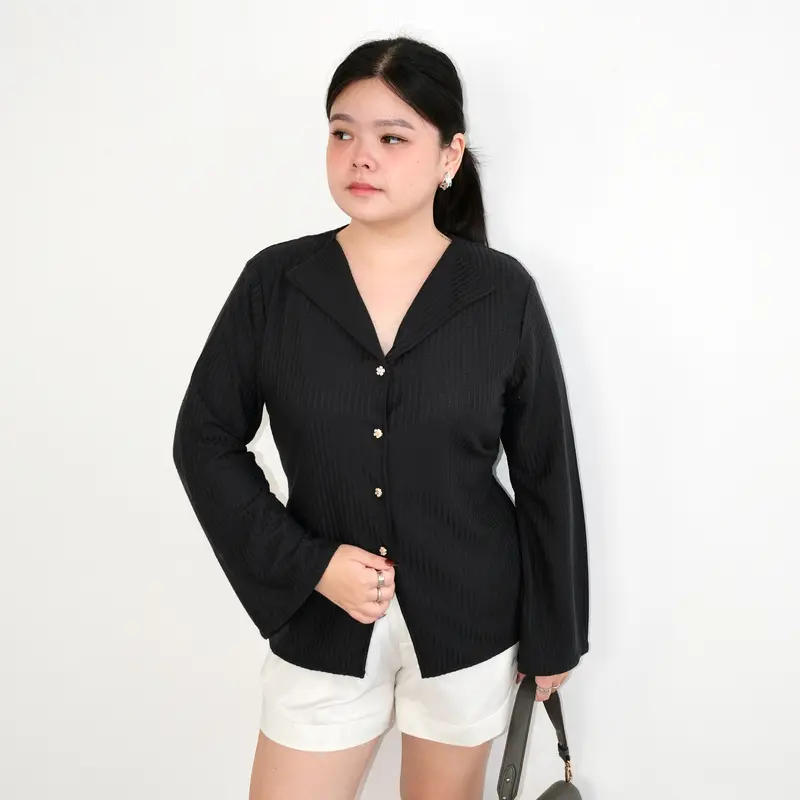 Caerys - Lexy Top - Atasan Wanita - Long Sleeves Panjang fit Basic 2