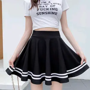 Rok mini korea style ANAK , REMAJA , DEWASA JUMBO // rok senam olahraga wanita // rok mini jumbo // rok mini dewasa tahan angin putih polos rok olahraga