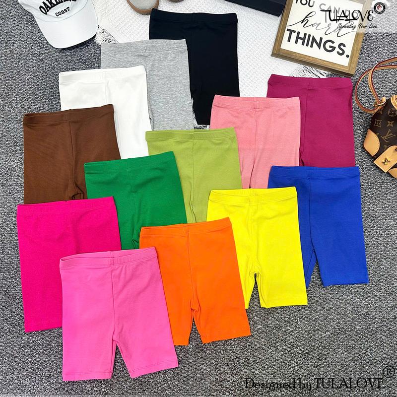 Quần Leggin Đùi Bé Gái Vải Co Dãn Cực Tốt Lên Ôm Siêu Yêu Quần Legging Bé Gái TuLaLove