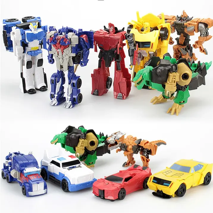 Edible's JIAYIHONGQI Mainan Mobil Action Figure Transformer Robot Car - JY675A 4