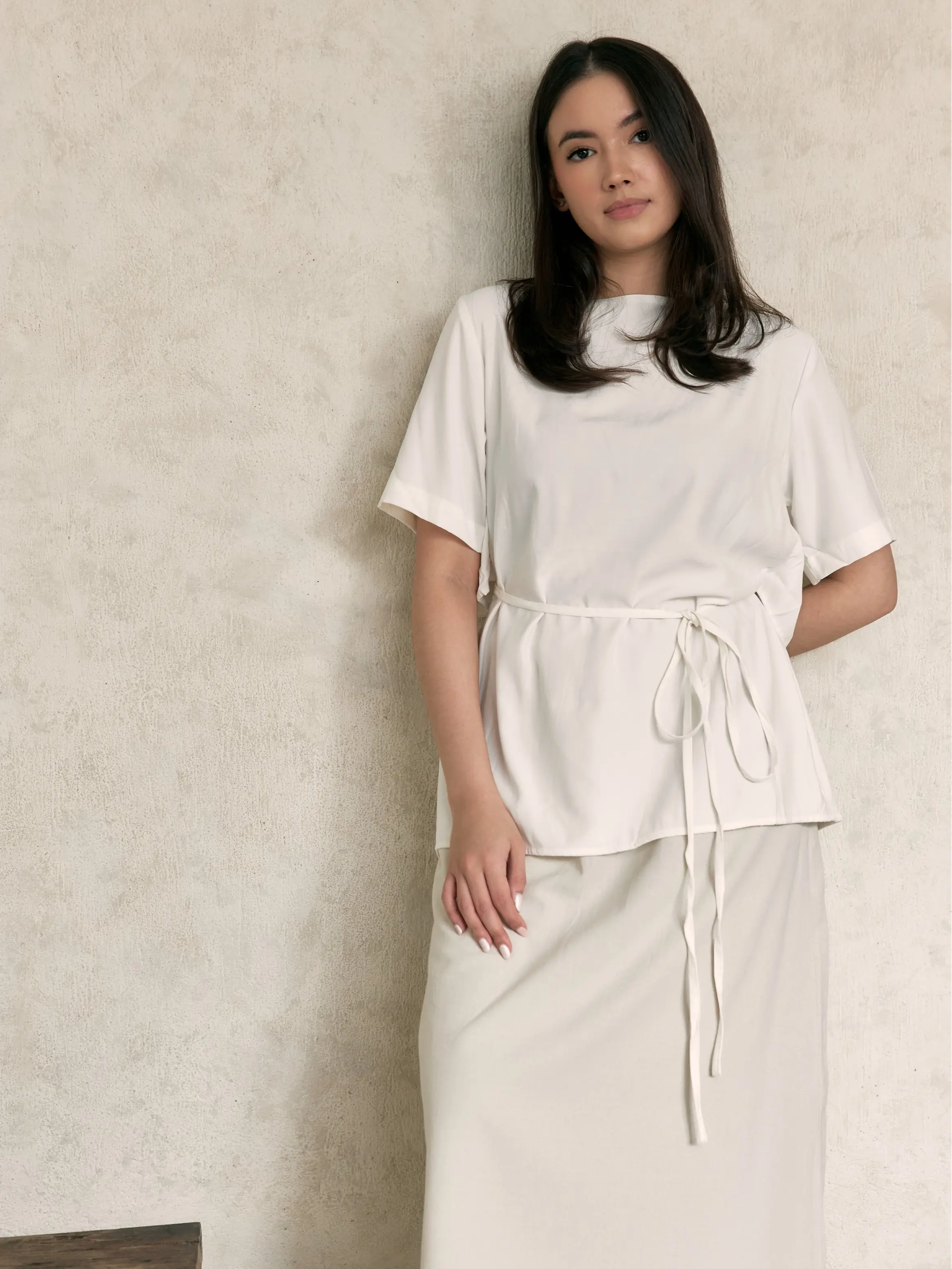 ENCAPSULE - Camila Top (Pleated Blouse)