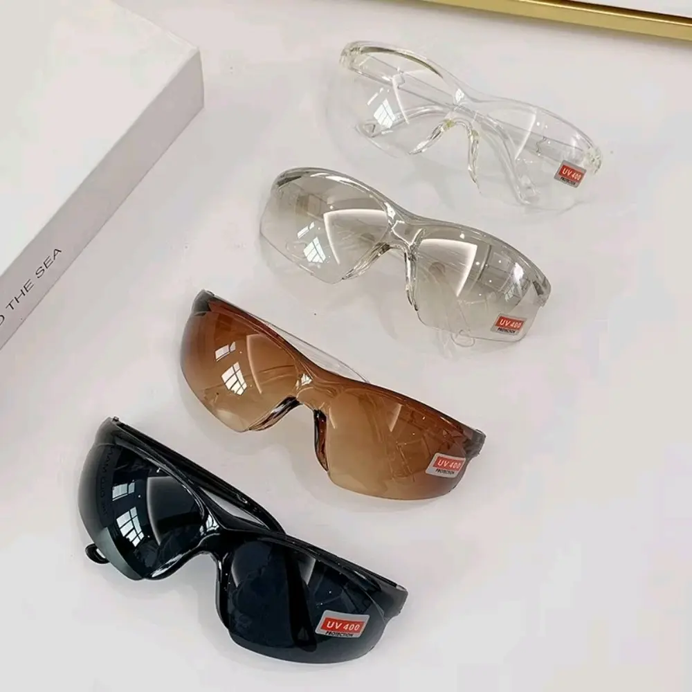 Kacamata Hitam Vintage Retro Fashion Import Pria Wanita Pelindung Angin dan Debu Sunglasses Mewah - Lensa Lebar 7Cm