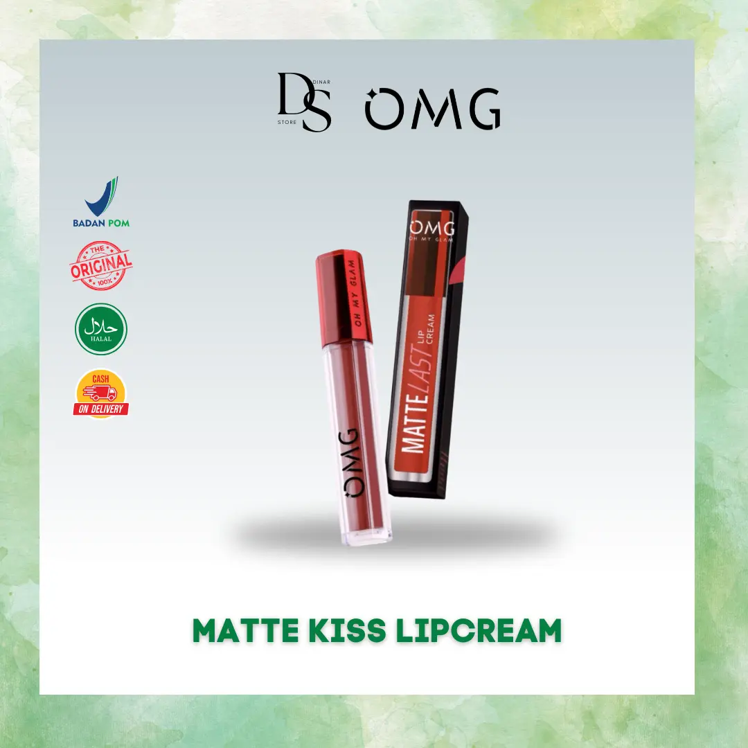 OMG Oh My Glam Matte Kiss Lip Cream 2,9g Lipcream Lipcream Lipcream Lipcream Lipcream