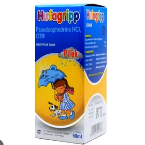 Hufagrip Pilek Sirup Anak 60ml Obat Pilek Anak  Anti Pilek