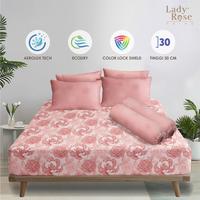 Gambar Lady Rose Prime - Sprei Extra King 200x200 Tinggi 30Cm Bantal 2 - Melba dari Lady Rose Sprei Kab. Bandung 1 Tokopedia