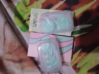 Product Review of [COD] UYAAI SOFTLENS Apex Gray LENSA KONTAK 14.2 MM MINUS 0-6.00  USE 6 MONTH from T**O 0
