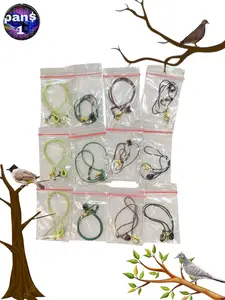 Tali Burung Warna [Hitam, Coklat, Hijau Muda, Hijau Tua]