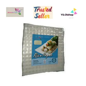 Rice Paper KOTAK 300 g isi 30 lembar - Banh Trang 22cm - Kulit Lumpia Vietnam- Rice roll- Salad Wrap