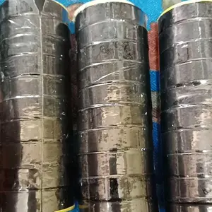 6 Roll ( 60 pcs ) isolasi Hitam  Murah /Hoki/ Harga Grosir / Paket usaha/ Termurah