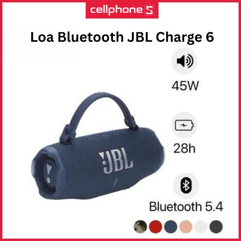  Loa Bluetooth JBL Charge 6  Chính hãng 