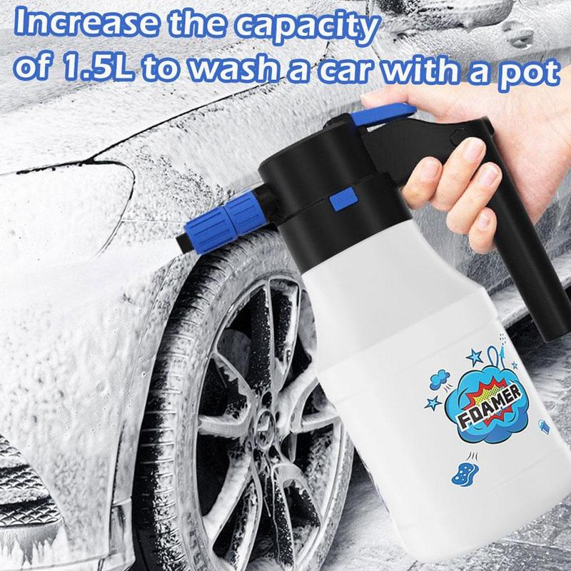 Product Introduction of Electric Sprayer 1.5L Foam Sprayer Clean For Car Washing 22
