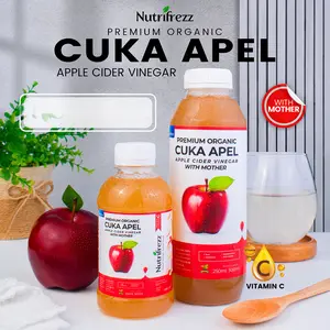 Nutrifrezz Cuka Apel with Mother Organik 750ML